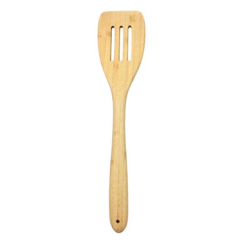 Tablecraft 700007 Slotted Turner, 14 x 3.25 x .75", Bamboo