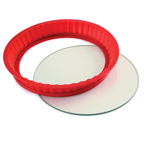 NORPRO NOR-3942 Silicone/Glass Cheesecake PAN