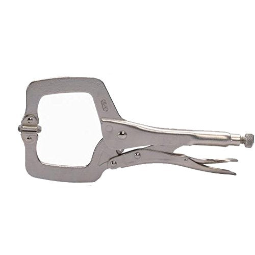 Comfy Hour Jolly Handy Tools Collection Heavy Duty C-clamps with Swivel Pads American Type, 176mm, Metal