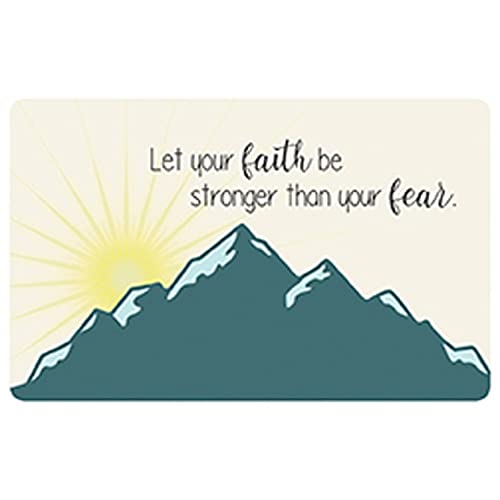 Carson Home 24369 Faith Wallet Reminder, 3.38-inch Width, Metal