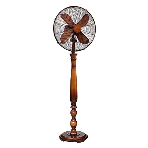 DecoBREEZE Sutter 16-Inch Pedestal Fan 3-Speed Oscillating Stand Fan