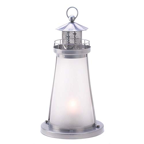 Sigma SLC Gifts & Decor Lookout Lighthouse Figural Votive Candleholder Lamp