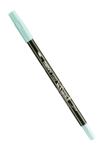 Uchida Marvy Extra Fine Tip Le Plume II Double Ender Marker Pen Art Supplies, Aquamarine