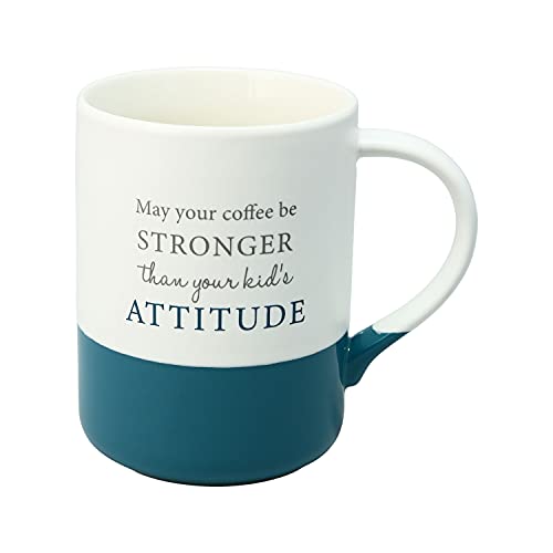 Pavilion - 18 oz Large Coffee Cup Mug - May Your Coffee Be Stronger Than Your Kid&