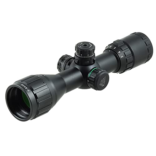 Leapers UTG 3-9X32 1" BugBuster Scope, AO, RGB Mil-dot, QD Rings , Black