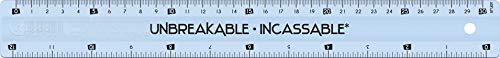 Pens Maped Unbreakable Ruler, 12" / 30cm, Blue (245649)