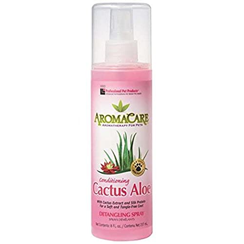 PPP Pet Aroma Care Detangling Cactus Aloe Spray, 8-Ounce