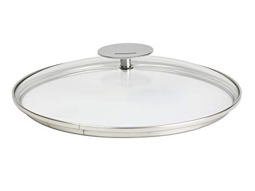 Cristel Domed Glass Lid, 11", Silver