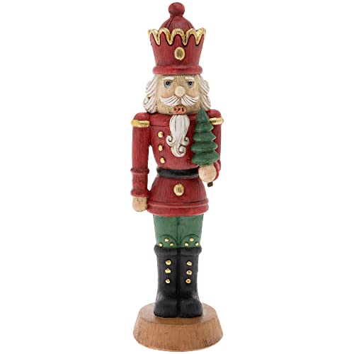 Boston International Christmas Winter Holiday Decorative Nutcracker Soldier, 12-Inches, Fritz