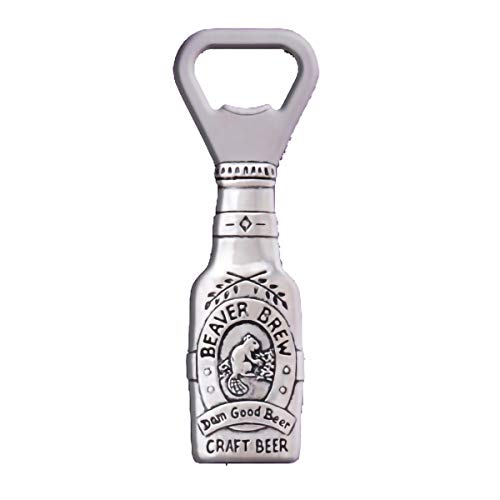Basic Spirit Beer Bottle Bottle Opener - Accessory Decor Handcrafted Gift, Heavy Duty Stainless Steel Kit, Easy to Use for Camping and Traveling