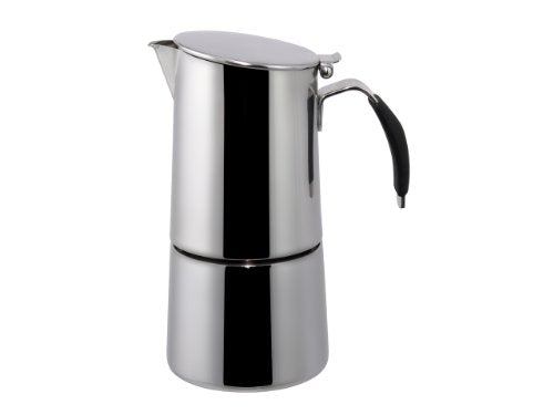 Gary Valenti Ilsa: Espresso Coffee Maker"Omnia Express" For Induction - Inox 18/10 2-Cup [ Italian Import ]