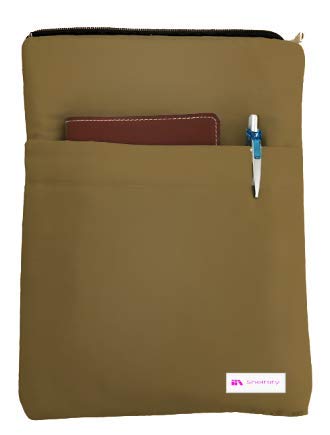 Shelftify Peanut Brown Book Sleeve - Book Cover for Hardcover and Paperback - Book Lover Gift - Notebooks and Pens Not Included