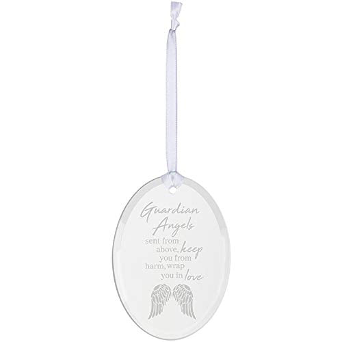 Carson Guardian Angel Glass Ornament