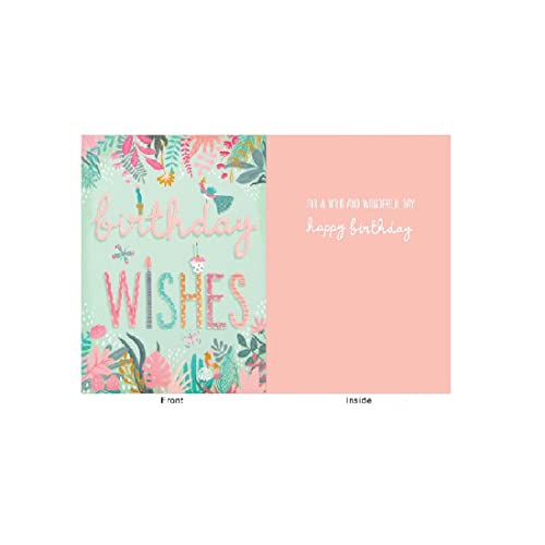 Design Design Lovely Birthday Filigree Birthday Card - Her