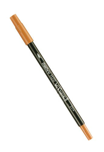 Uchida 1122-C-90 Marvy Extra Fine Tip Le Plume II Double Ender Marker Pen, Suede