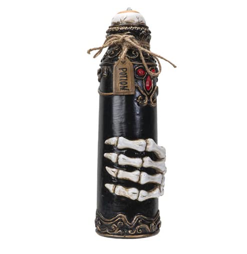 Pacific Trading Giftware LED Skeleton Hand Potion Bottle Gothic Decor Statue Figurine 12.40√ì Tall