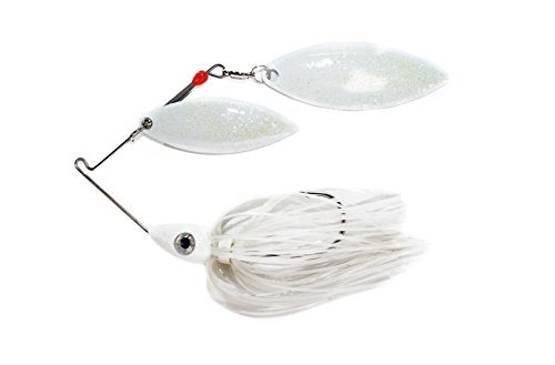 Nichols Lures 72-12 Pulsator Metal Flake Spinnerbait Purple Shad, 1/2 oz
