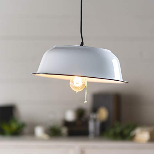 VIP Home & Garden IH1222 Metal Light - White - White