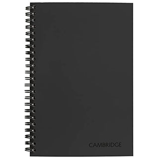 ACCO (School) Mead Cambridge Wirebound Business Notebook, Ruled, 4-7/8" x 8", 80 White Sheets per Pad, Gray (06096)