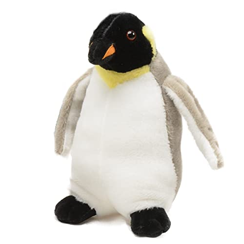 Unipak 8713GR Emperor Penguin Plush, 8-inch Height, Grey
