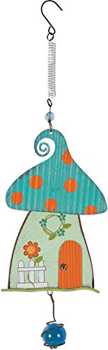 Sunset Vista Designs 93639 Mushroom Hanging Bouncy (Blue, 15-inch Height)