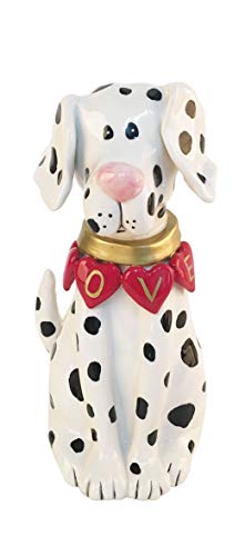 Blue Sky Clayworks Clayworkss Dalmatian Love Figural, Multi (20378)