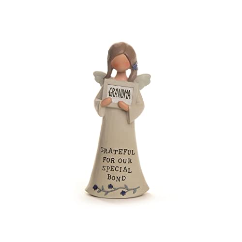 Blossom Bucket 221-13349 Grateful for Our Special Bond Grandma Angel Figurine, 5-inch Height
