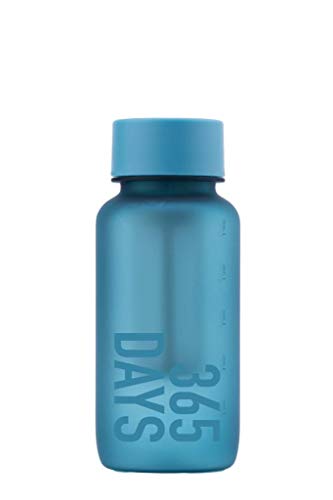 WEMUG F550 Brew Bottle, Hot/Cold Tea/Coffee Maker/Brewer, with Filter. BPA Free Tritan Plastic. 550ml, Light in Weight, Tea/Coffee On-The-Go (Blue)