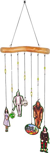 Spoontiques 14087 Wizard of Oz Driftwood Wind Chime, Multicolored