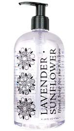 Greenwich Bay Trading Company Kitchen Collection: Lavender Sunflower (Hand Soap)