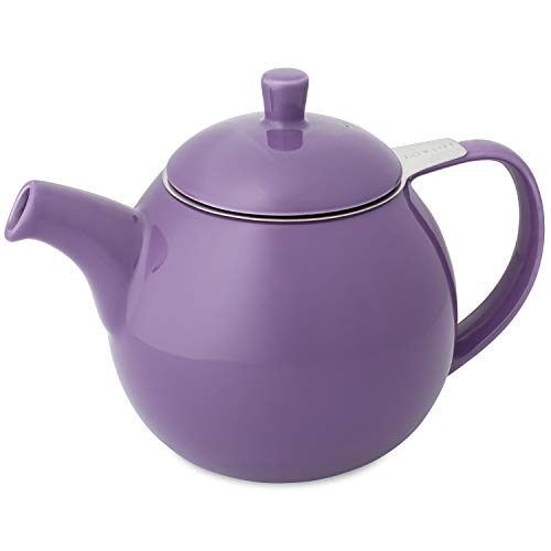 FORLIFE Curve Teapot with Infuser, 24-Ounce, Purple