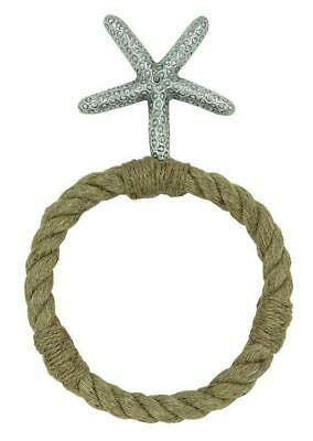 Moby Dick Specialties Starfish Motif Nautical Themed Towel Ring