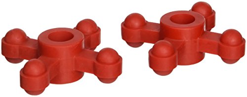Bowjax MaxJax Stabilizer Dampener (2-Pack), Red, 5/8-Inch