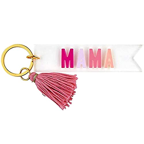 Creative Brands Santa Barbara Design Studio Lili + Delilah Acrylic Keychain, Small, Mama