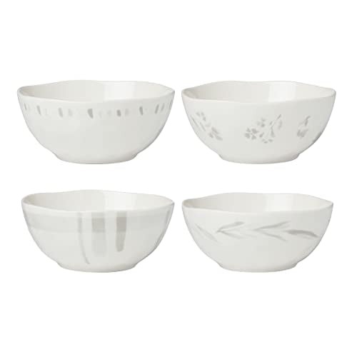 Lenox Oyster Bay 4Pc Bowls, 3.60, White