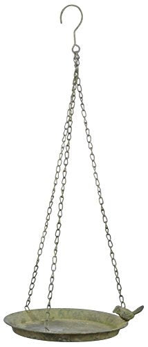 Esschert Design AM82 AM Green 1 Hanging Bird Bath