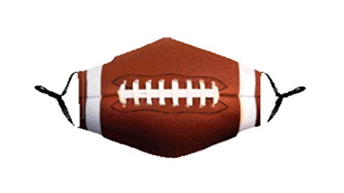 Spoontiques 18189 Reusable Youth Face Mask (Football)