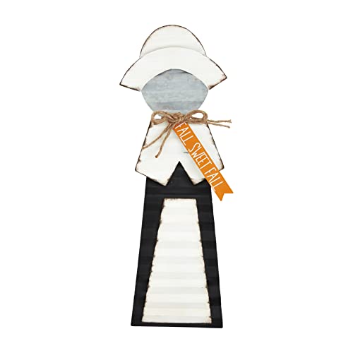 Mud Pie Pilgrim Easel D√©cor, 20" x 7 1/4, Fall