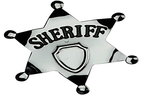 Smiffys Sheriff Star Badge