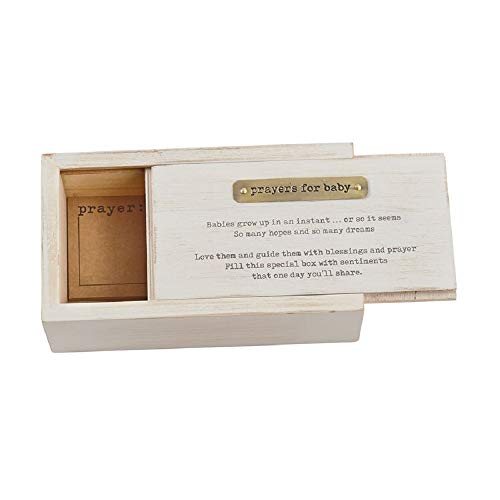 Mud Pie Baby Prayer Box 13 Pieces Set,5 x 5 x 5,Multicoloured