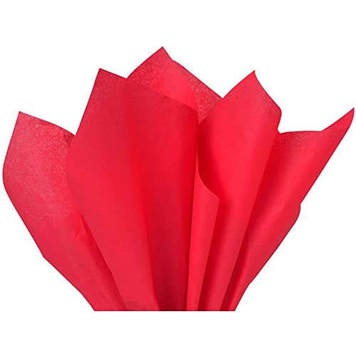Amscan Party Disposable Table Napkins - 20‚Äùx 20‚Äù, Red - Pack of 8