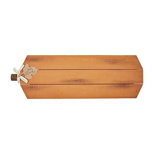 Mud Pie Orange Pumpkin Board, 30-inch