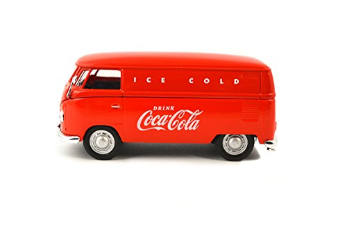 Motor City Classics Coca-Cola 1/43 1962 Volkswagen Cargo Van- Red