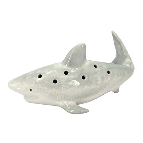 DEI 14596 Shark Night Light, 9-Inch Length, Ceramic