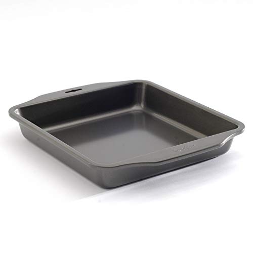 Norpro Nonstick 9 Inch Square Cake Pan, 9in/23cm and 2in/5cm deep, As Shown