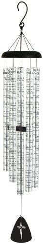 Carson Home Accents Song Sonnets Wind Chime, 55-Inch, The Old Rugged Cross