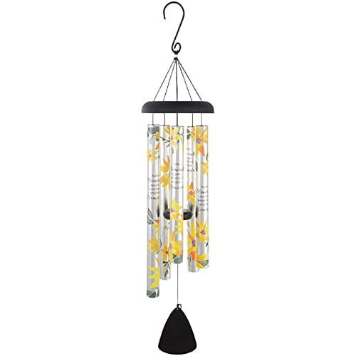Carson Home 63198 Moments and Memories Watercolor Picturesque Chime, 38-inch Length, Aluminum, Metal and Industrial Cord