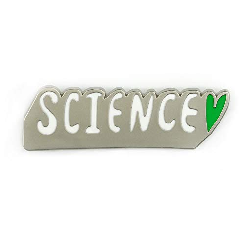 BADGE BOMB Science Heart Pin