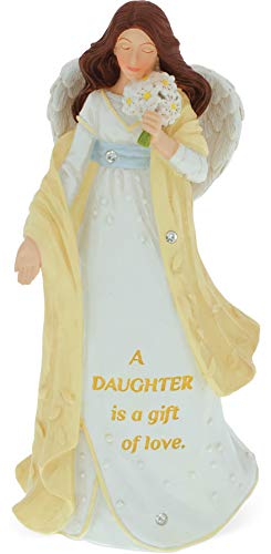 Quanta AngelStar Angel Figurine - A Daughter is a Gift of Love, Multicolored