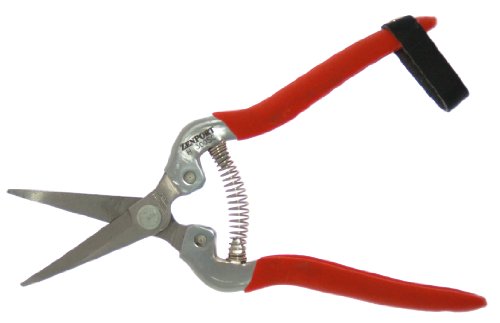 Zenport H300SC Harvest Shear, Long Curved Stainless Steel Blade